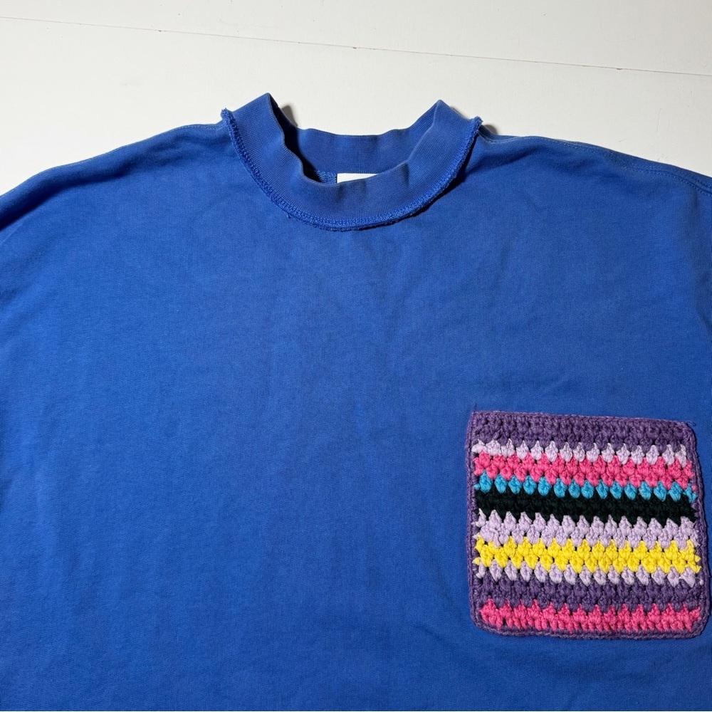 Zara Sweatshirt with Crochet Pocket - Picture 6 of 10